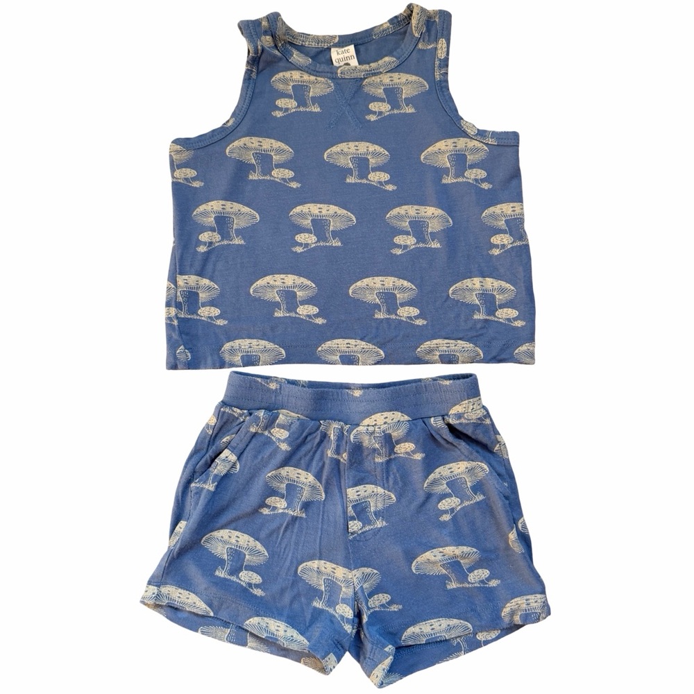 Kate Quinn Modal Mushroom Tank & Shorts Set 12-18 Months